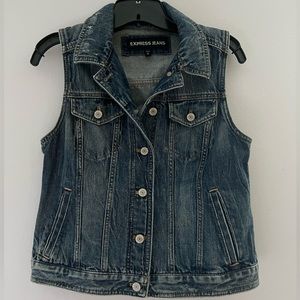 Express Denim Vest
